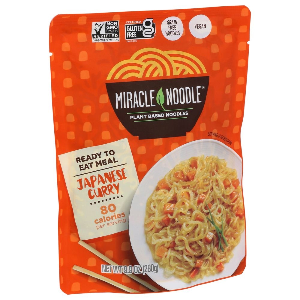 Miracle Noodle Ready To Eat Japanese Curry Noodles, 280 Gram -- 6 per case