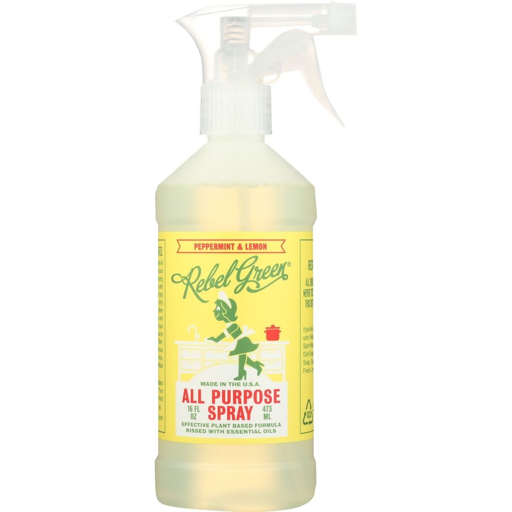 Rebel Green Natural All Purpose Cleaning Spray, 16 Ounce -- 4 per case