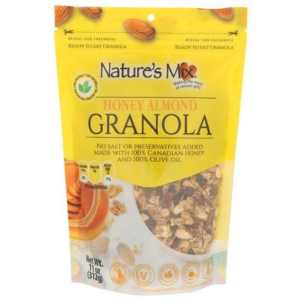 Natures Mix Honey Almond Granola, 11 Ounce -- 6 per case