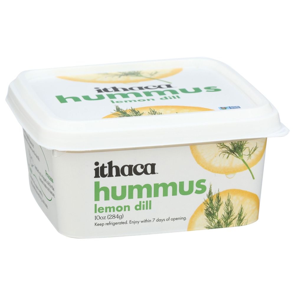 Ithaca Lemon Dill Hummus, 10 Ounce -- 6 per case