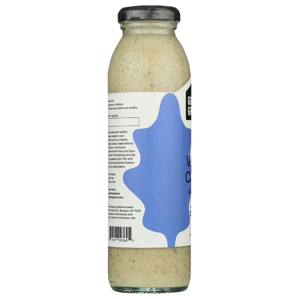 Gotham Greens Vegan Caesar Dressing and Dip, 10 Fluid Ounce -- 6 per case