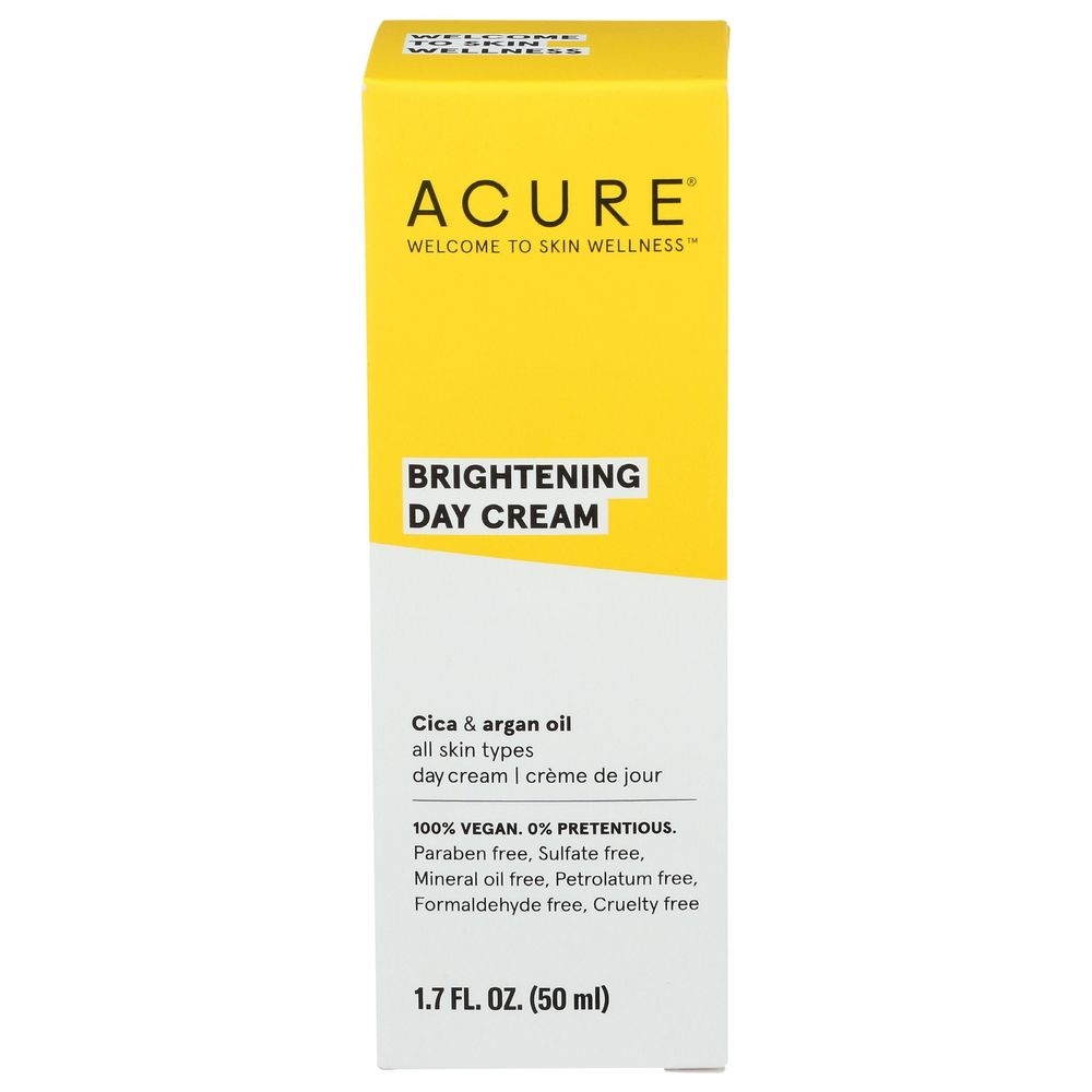 Acure Brightening Day Cream, 1.7 Ounce