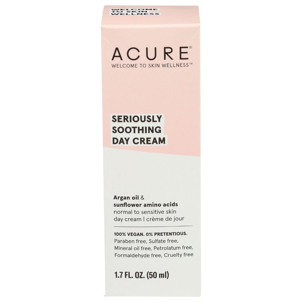 Acure Seriously Soothing Day Cream, 1.7 Ounce