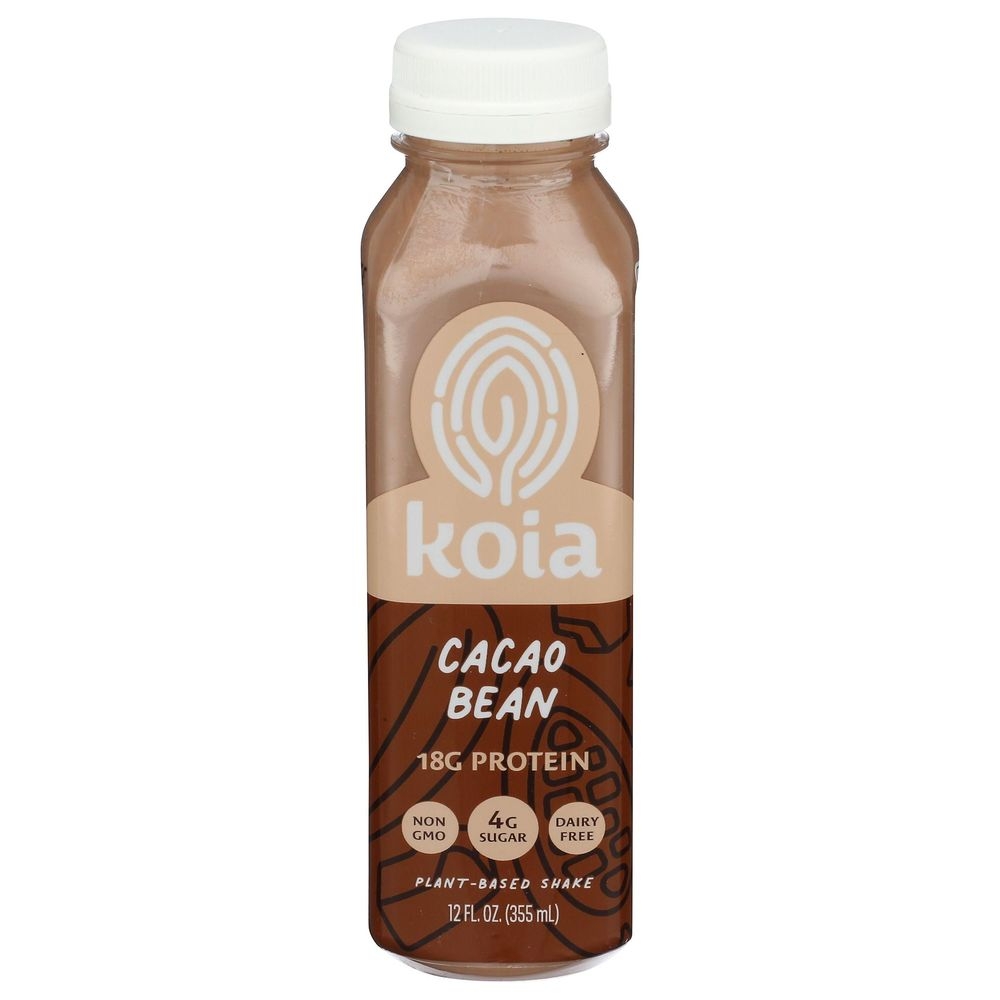 Koia Cacao Bean Protein Shake, 12 Fluid Ounce -- 6 per case