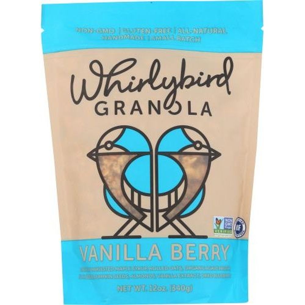 Whirlybird Granola Vanilla Berry Granola, 11 Ounce -- 6 per case