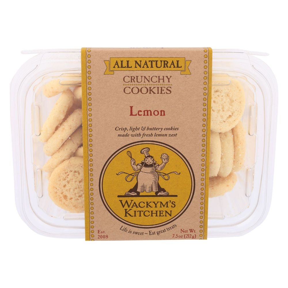 Wackyms Kitchen Lemon Cookies, 7.5 Ounce -- 12 per case