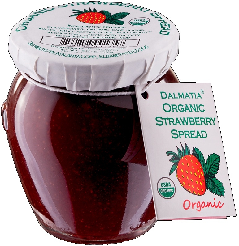 Dalmatia Organic Strawberry Spread, 8.5 Ounce -- 12 per case