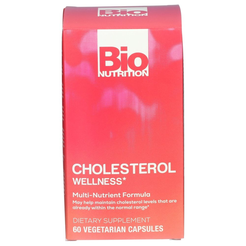 Bio Nutrition Cholesterol Wellness Vegetarian Capsules, 60 count
