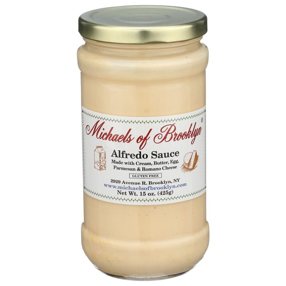 Michaels of Brooklyn Alfredo Pasta Sauce, 15 Ounce -- 6 per case