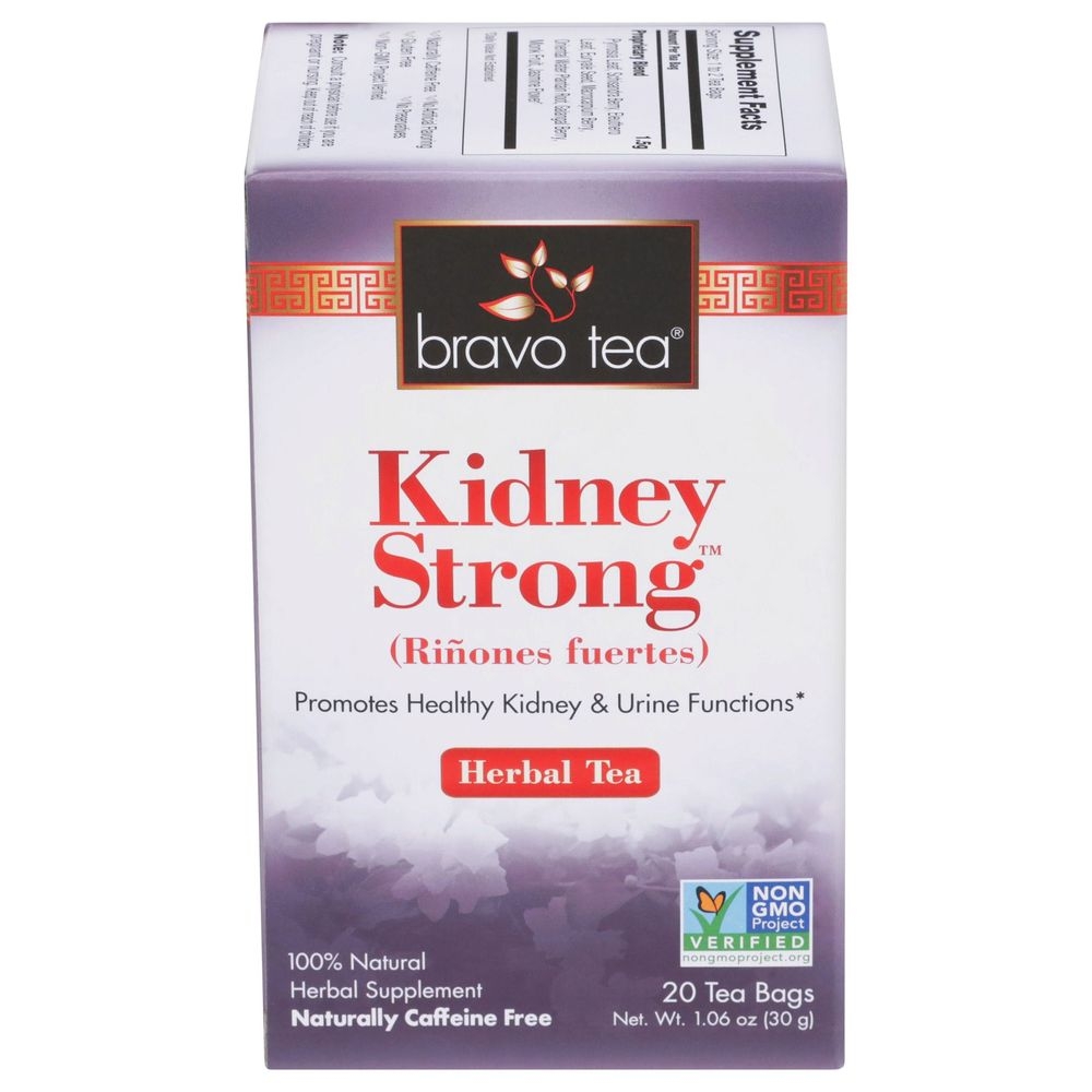 Bravo Tea Kidney Strong Herbal Tea Bag, 20 count -- 6 per case