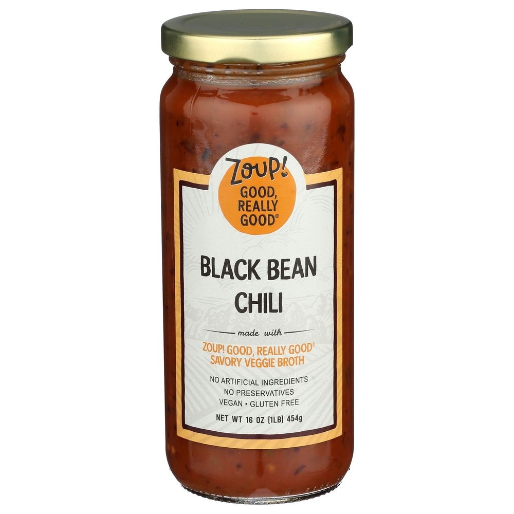 Zoup Good Really Good Black Bean Chili, 16 Ounce -- 6 per case