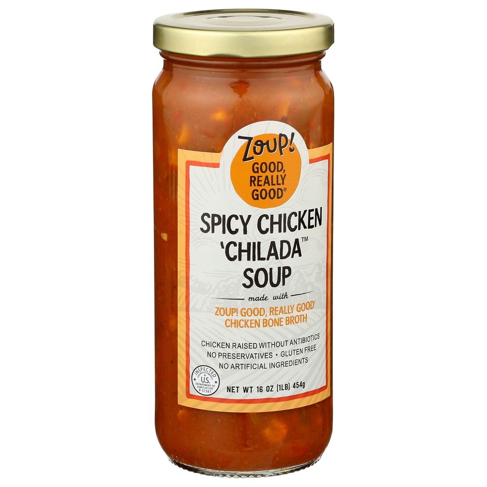 Zoup Spicy Chicken Chilada Soup, 16 Fluid Ounce -- 6 per case