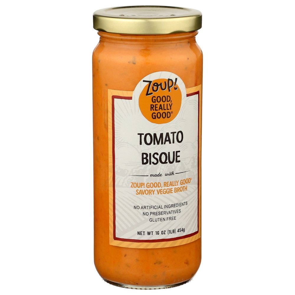 Zoup Tomato Bisque Soup, 16 Fluid Ounce -- 6 per case