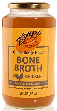Zoup Good Really Chicken Bone Broth, 31 Ounce -- 6 per case