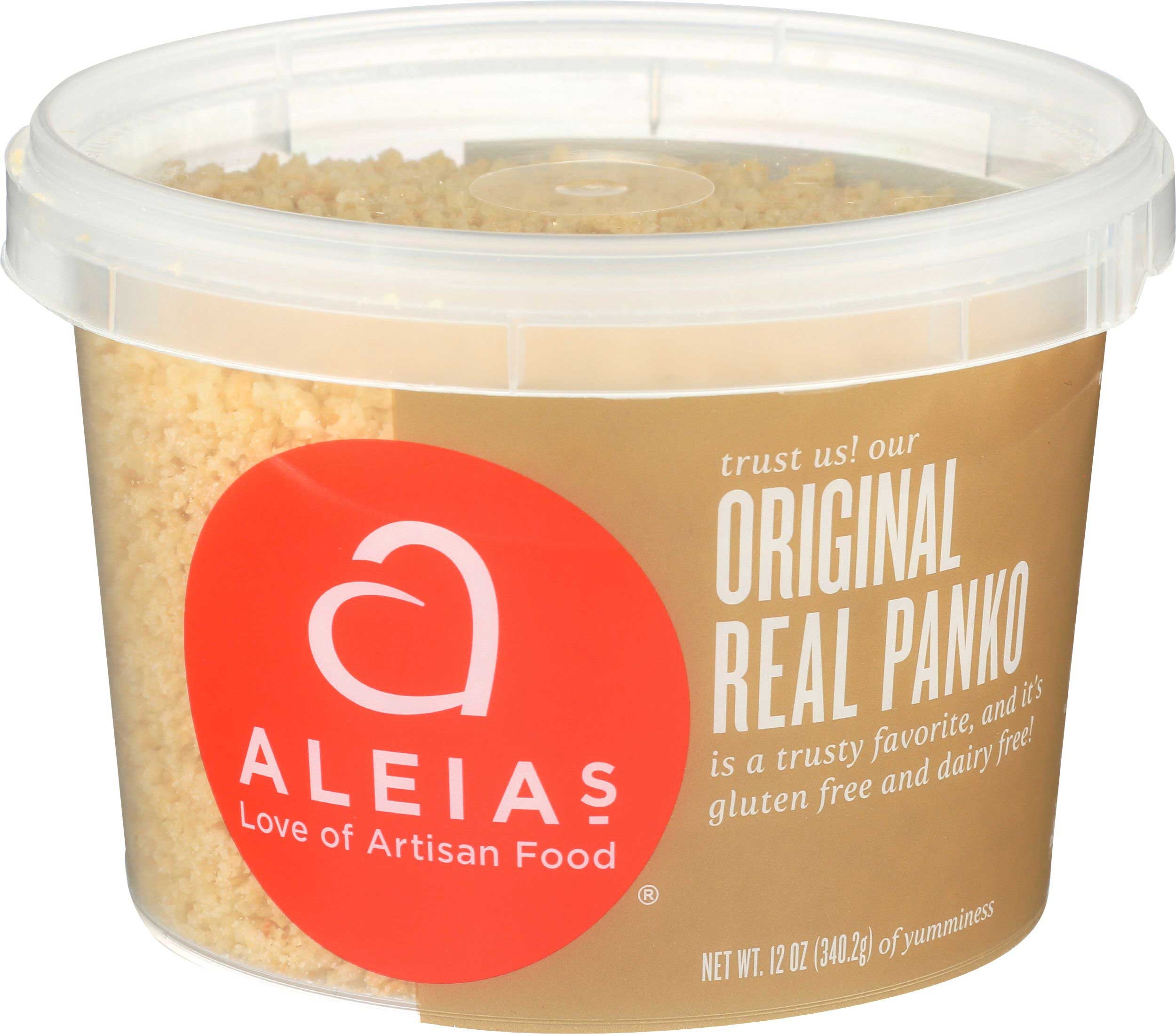 Aleias Gluten Free Original Real Panko, 12 Ounce -- 12 per case