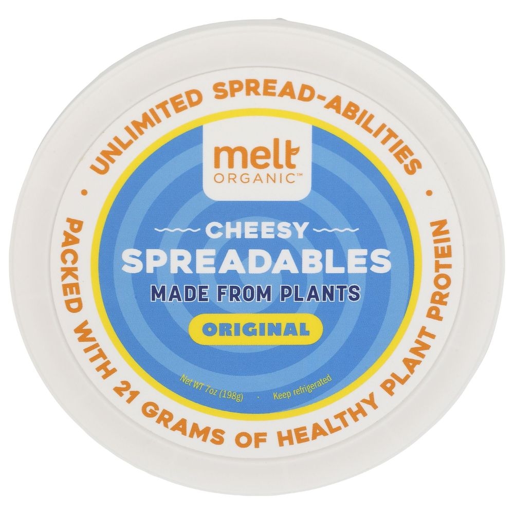Melt Organic Original Cheese Spread, 7 Ounce -- 8 per case