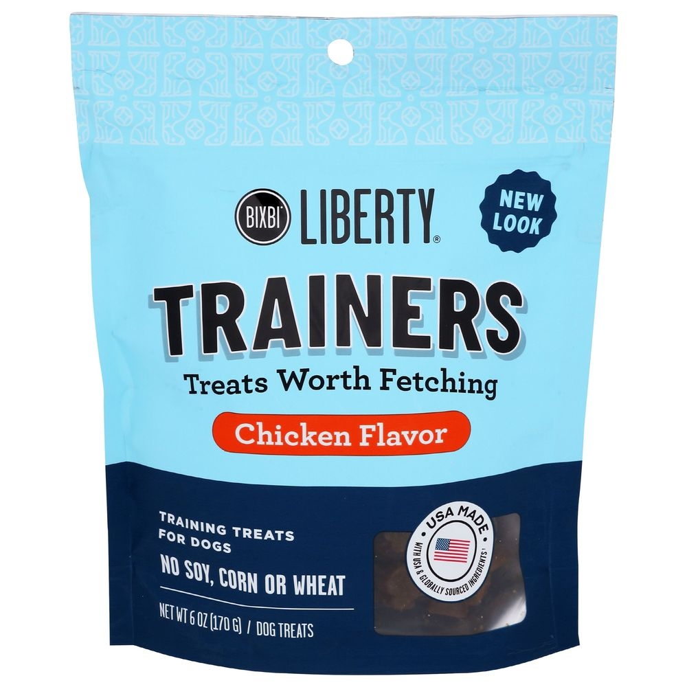 Bixbi Liberty Chicken Flavor Trainers Treats for Dog, 6 Ounce -- 8 per case