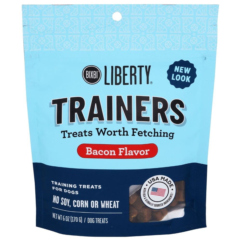 Bixbi Liberty Bacon Flavor Trainers Treats for Dog, 6 Ounce -- 8 per case