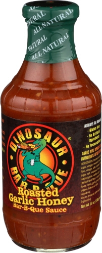 Dinosaur Roasted Garlic Honey Bbq Sauce, 19 Ounce -- 6 per case