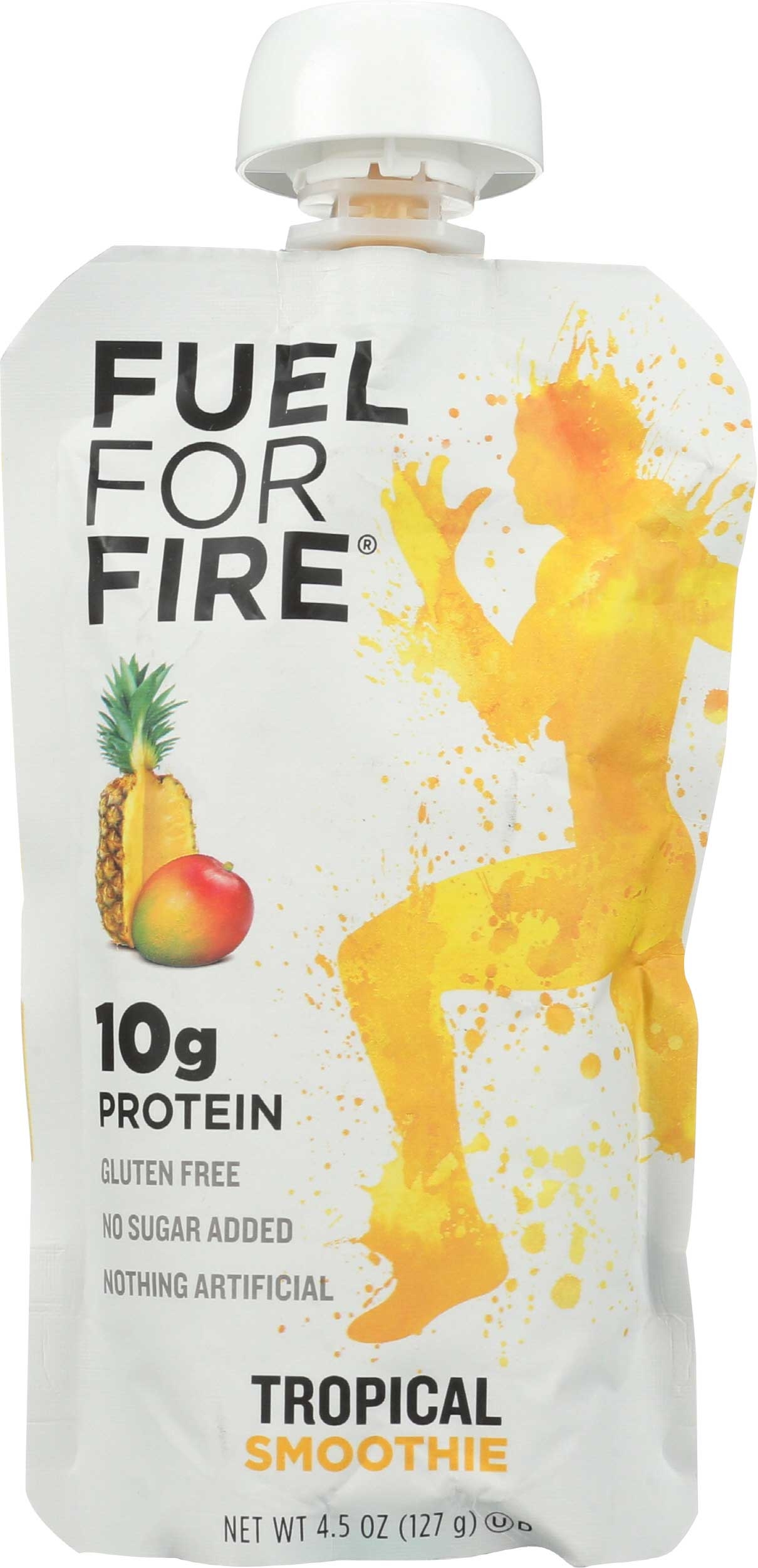 Fuel For Fire Tropical Protein Smoothie, 4.5 Ounce -- 12 per case