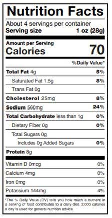 Veroni Prosciutto Italiano Salami, 4 Ounce -- 10 per case