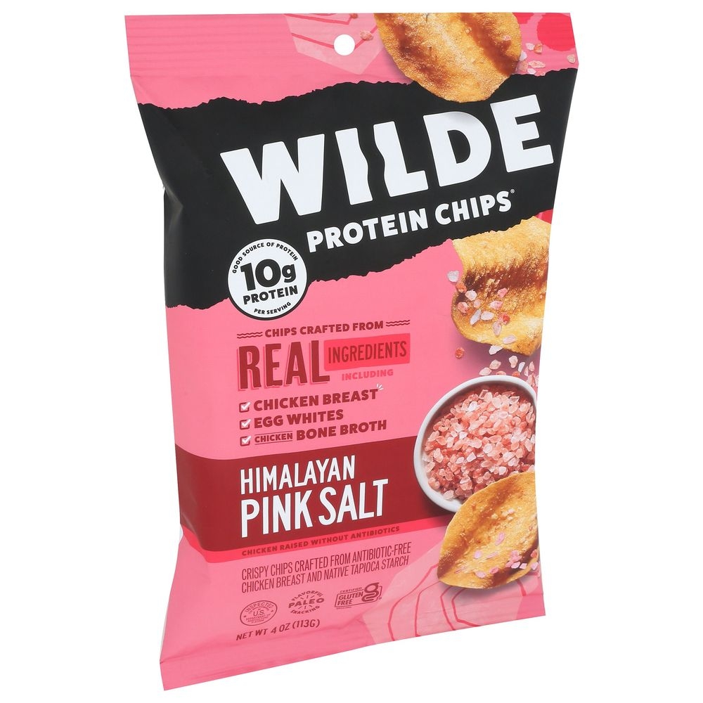 Wilde Himalayan Pink Salt Protein Chips, 4 Ounce -- 12 per case