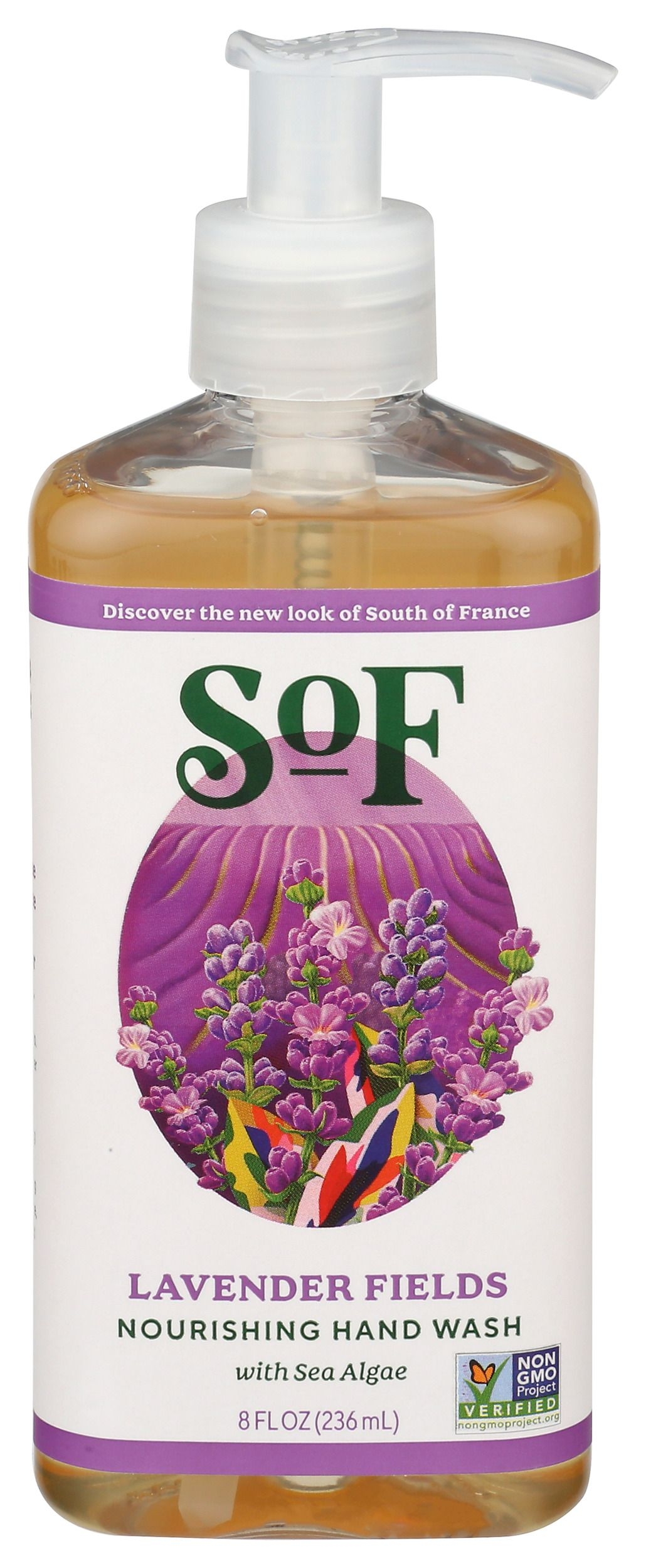 South Of France Lavender Fields Nourishing Hand Wash, 8 Ounce -- 3 per case