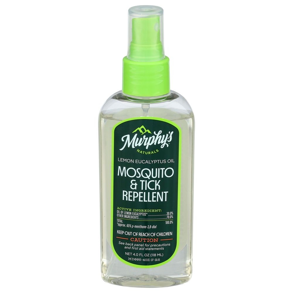 Murphys Naturals Lemon Eucalyptus Oil Insect Repellent, 4 Fluid Ounce -- 6 per case