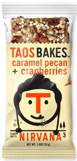 Taos Bakes Caramel Pecan Cranberries Energy Bar, 1.8 Ounce -- 12 per case