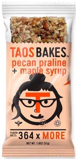 Taos Bakes Pecan Praline Plus Maple Syrup Energy Bar, 1.8 Ounce -- 12 per case
