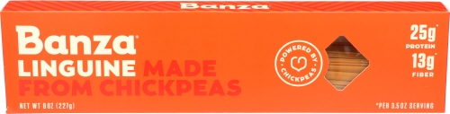 Banza Chickpea Linguine Pasta, 8 Ounce -- 12 per case