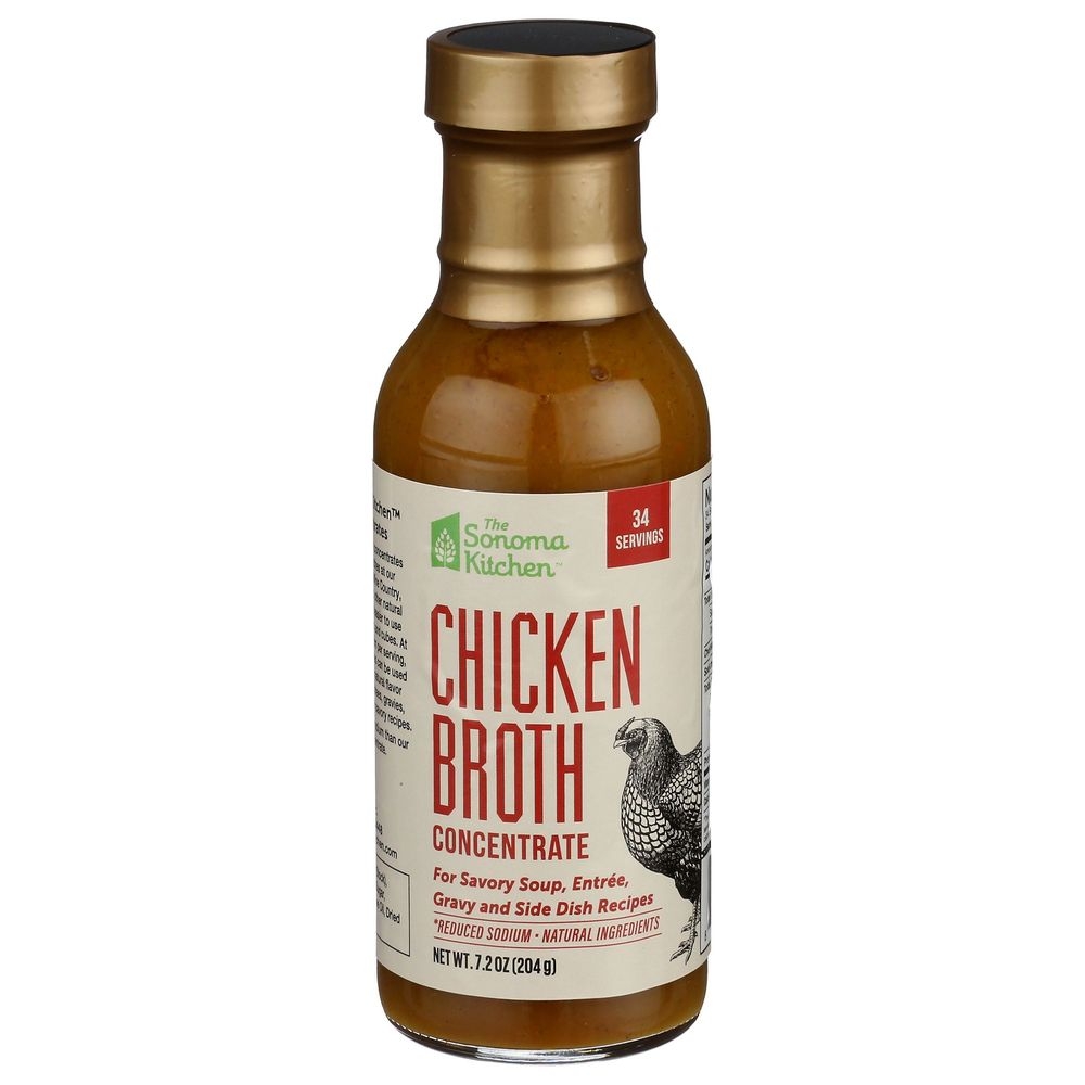 The Sonoma Kitchen Chicken Broth Concentrate, 7.2 Ounce -- 6 per case