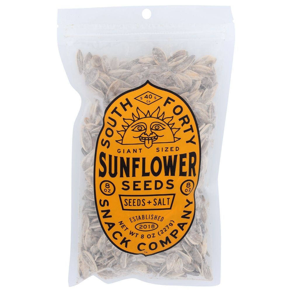 South Forty Giant Sized Sunflower Seeds, 8 Ounce -- 5 per case