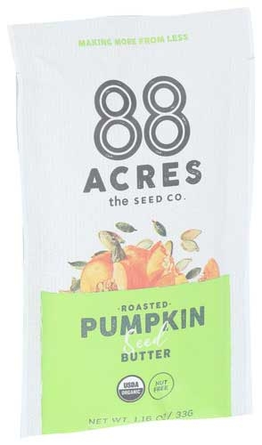 88 Acres Organic Roasted Pumpkin Seed Butter, 1.16 Ounce -- 10 per case