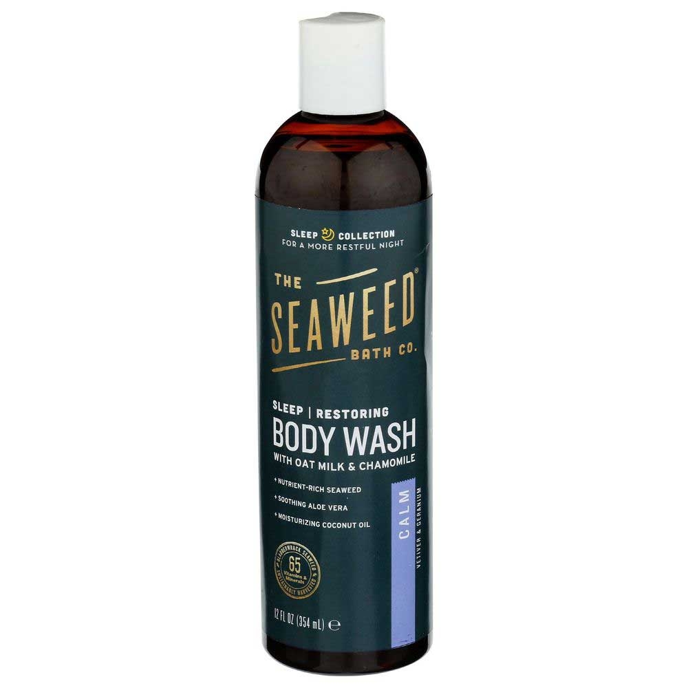 The Seaweed Bath Co Calm Sleep Restoring Body Wash, 12 Fluid Ounce
