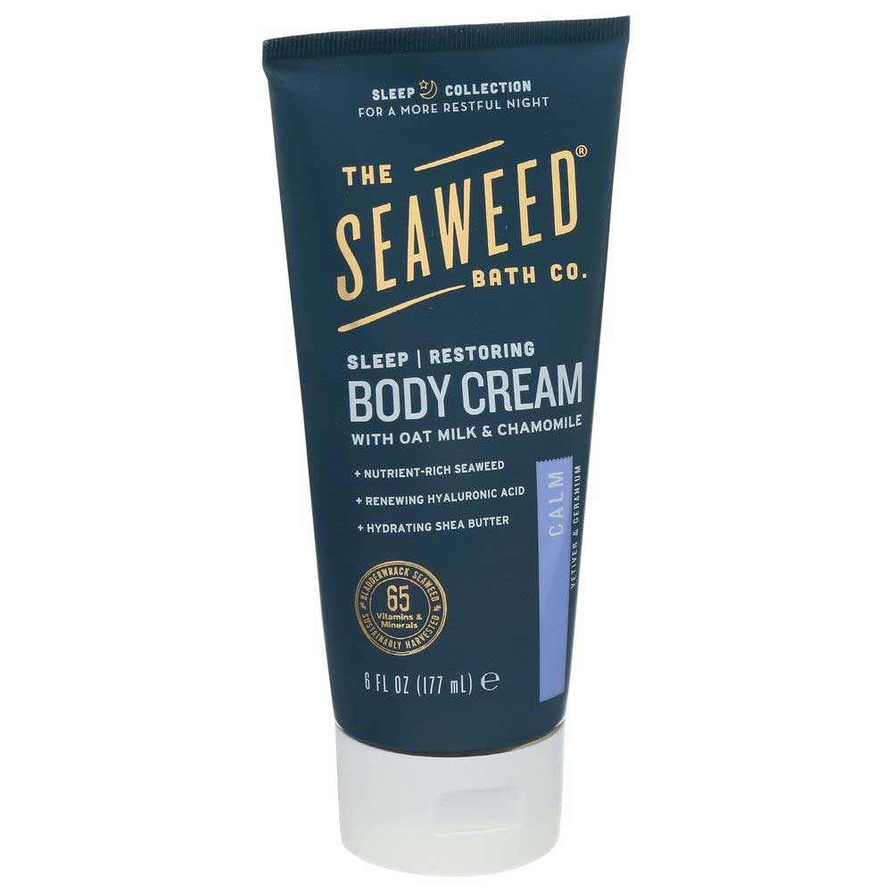 The Seaweed Bath Co Calm Sleep Restoring Body Cream, 6 Ounce