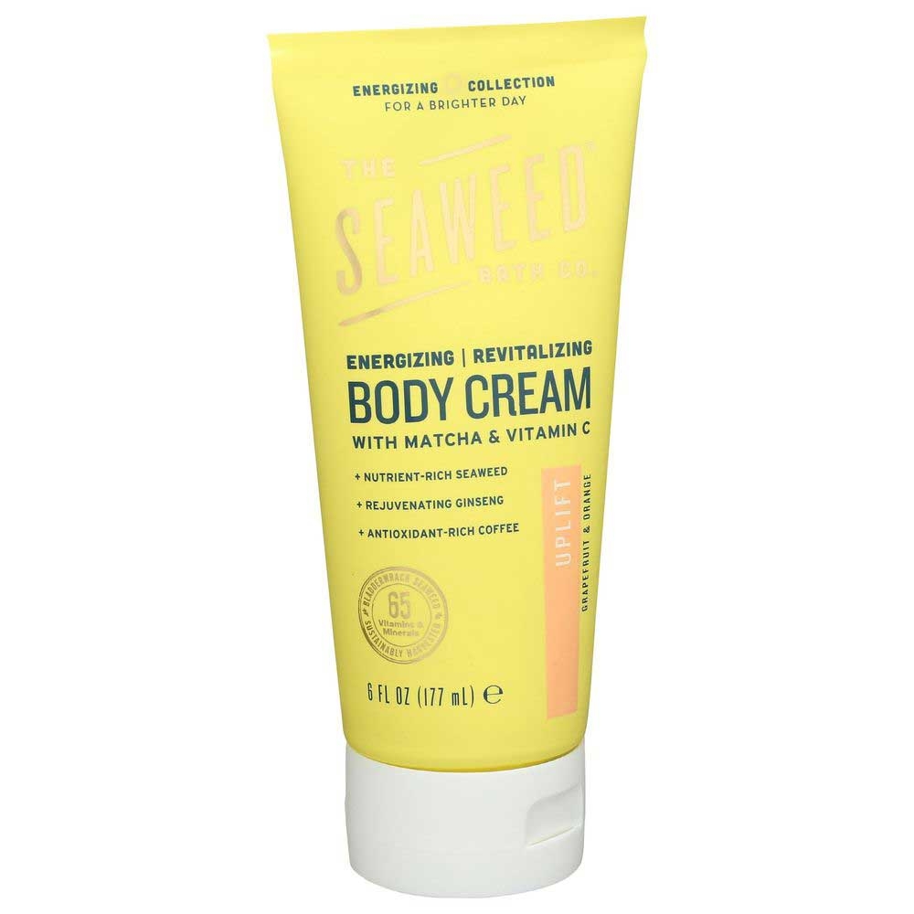The Seaweed Bath Co Uplift Energizing Revitalizing Body Cream, 6 Ounce