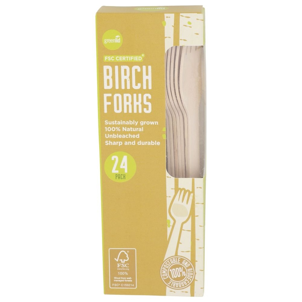 Greenlid Birch Fork, 24 count -- 24 per case