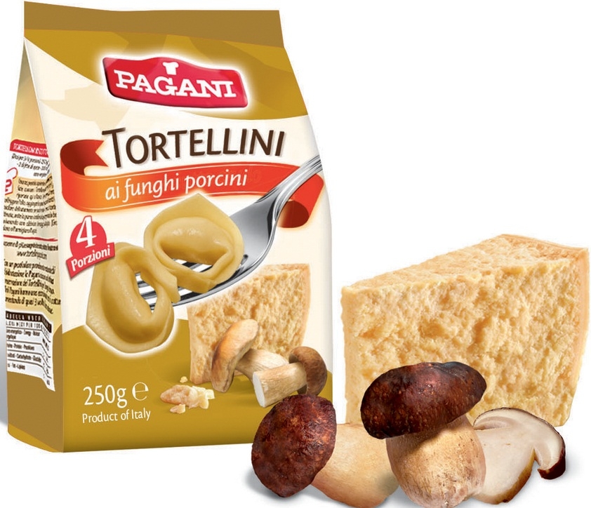 Pagani Tortellini with Cheese Filling and Mushrooms, 8.5 Ounce -- 8 per case
