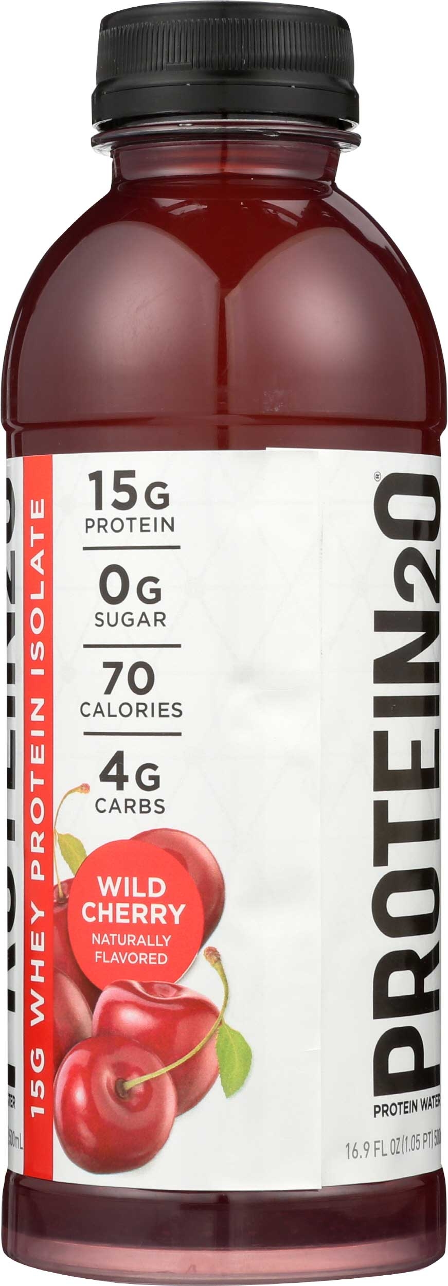 Protein2O Wild Cherry Protein Water, 16.9 Fluid Ounce -- 12 per case
