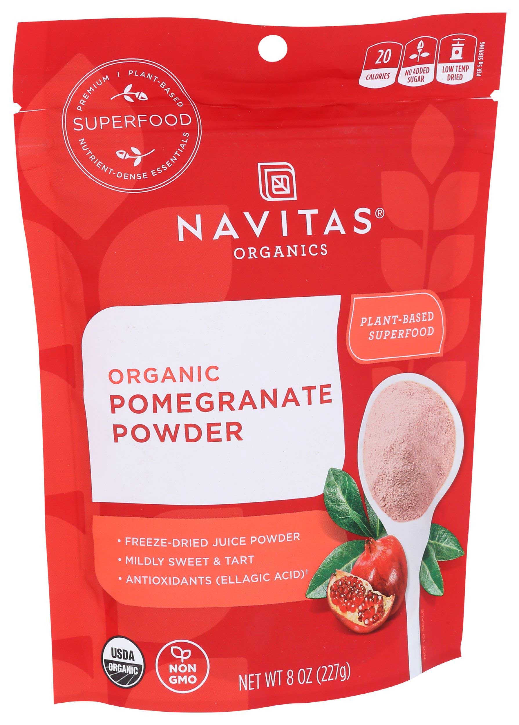 Navitas Organics Pomegranate Powder, 8 Ounce