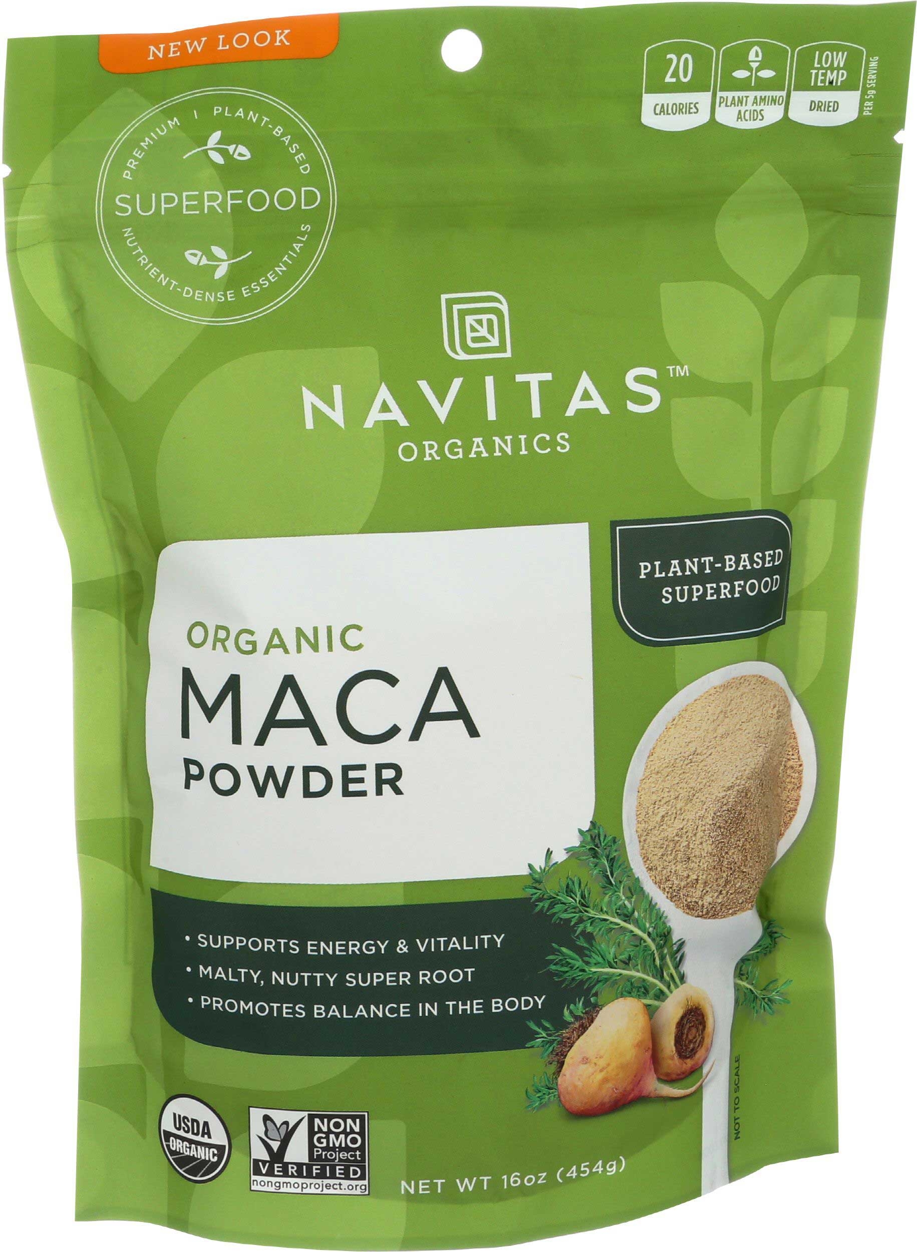 Navitas Organics Maca Powder, 16 Ounce