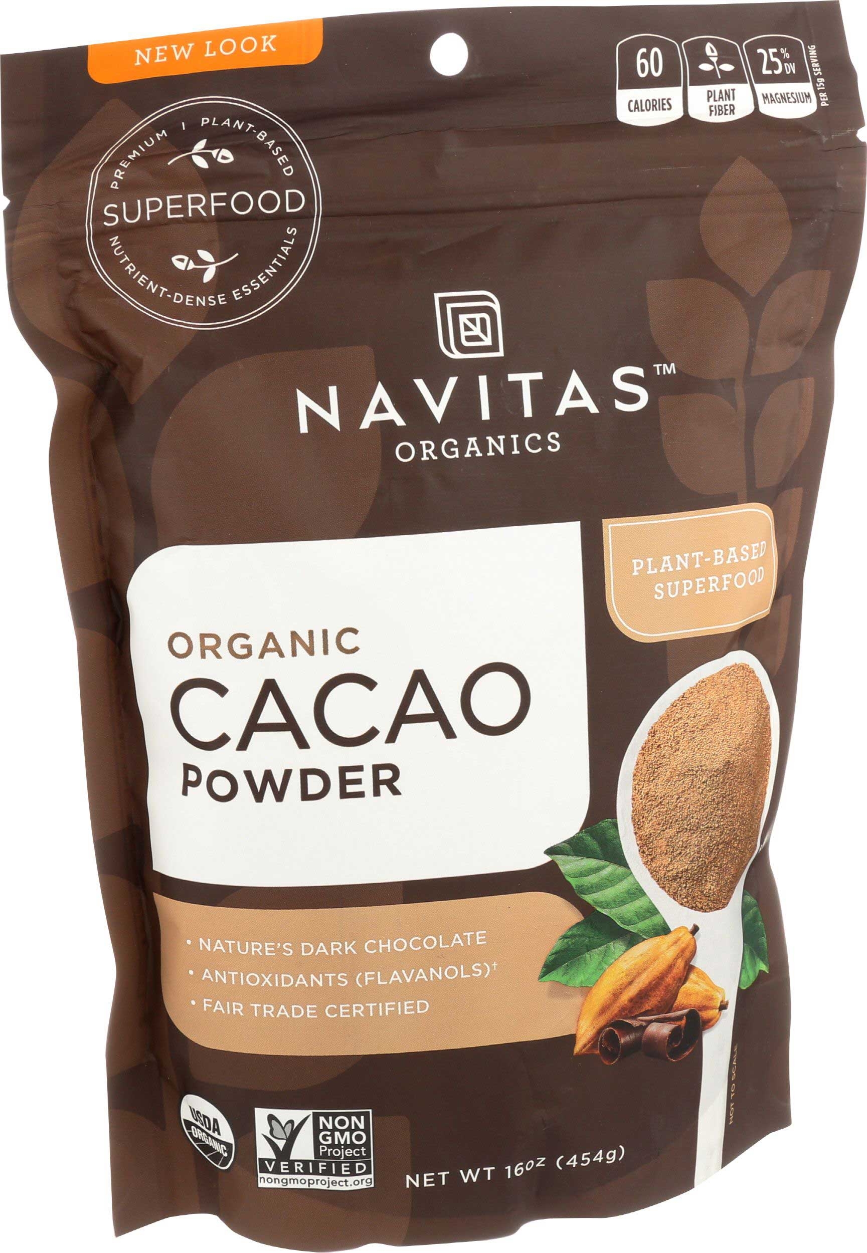 Navitas Organics Cacao Powder, 16 Ounce