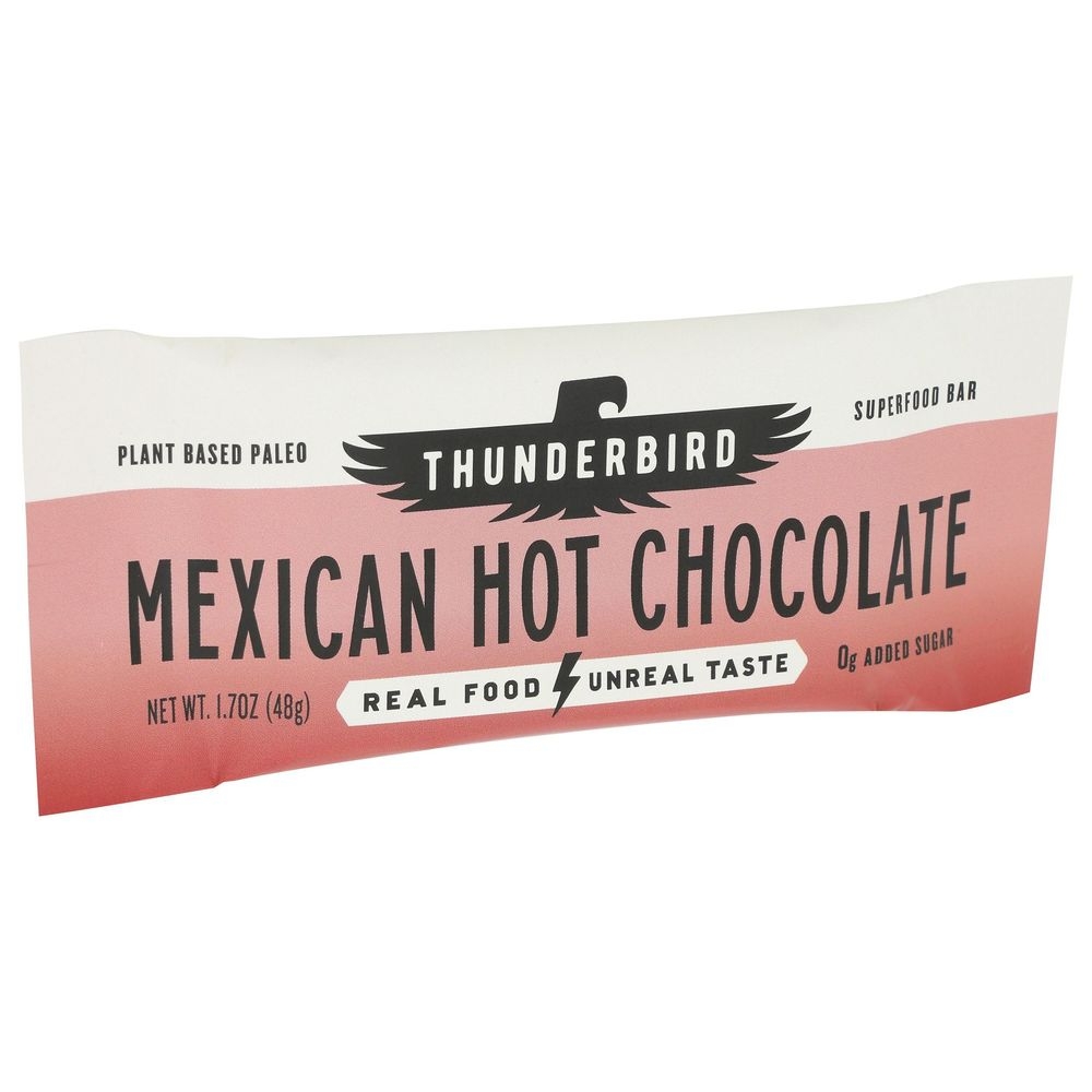 Thunderbird Mexican Hot Chocolate Bar, 1.7 Ounce -- 12 per case