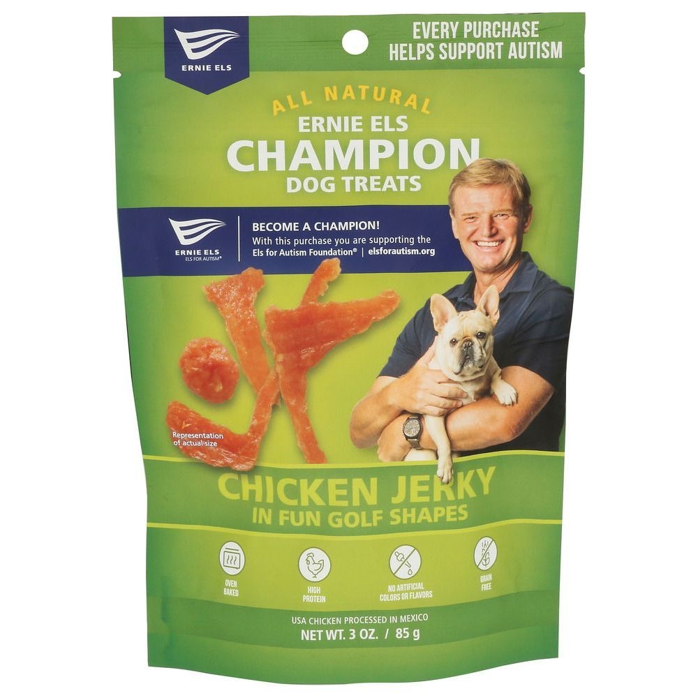 Ernie Els Chicken and Golf Jerky Dog Treats, 3 Ounce -- 12 per case