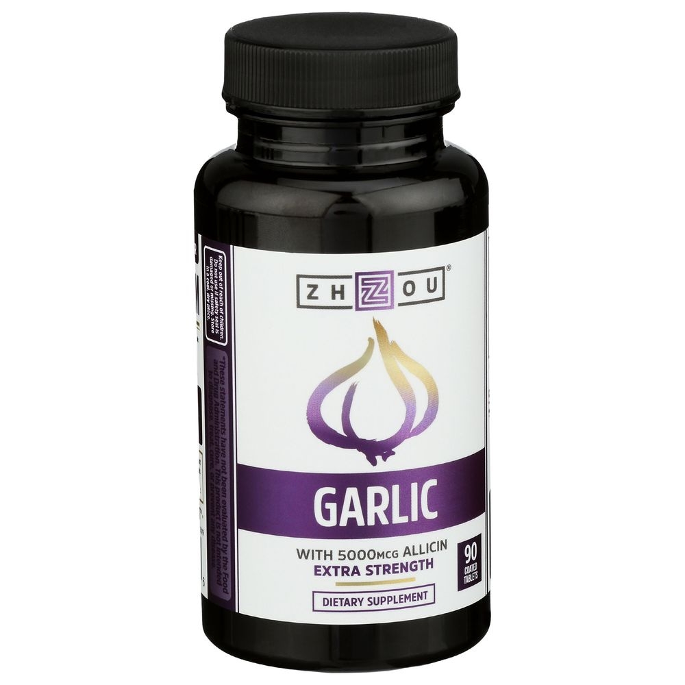 Zhou Garlic Extra Strength Immunity Support Tablet, 90 count