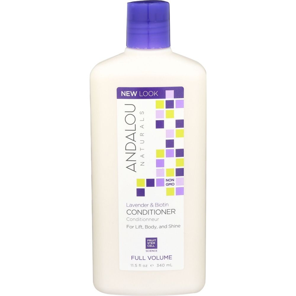 Andalou Naturals Lavender and Biotin Full Volume Conditioner, 11.5 Ounce