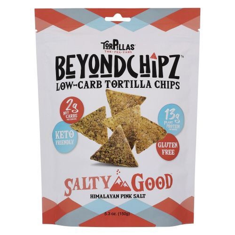 Beyondchipz Salty Good Tortilla Chips, 5.3 Ounce -- 12 per case