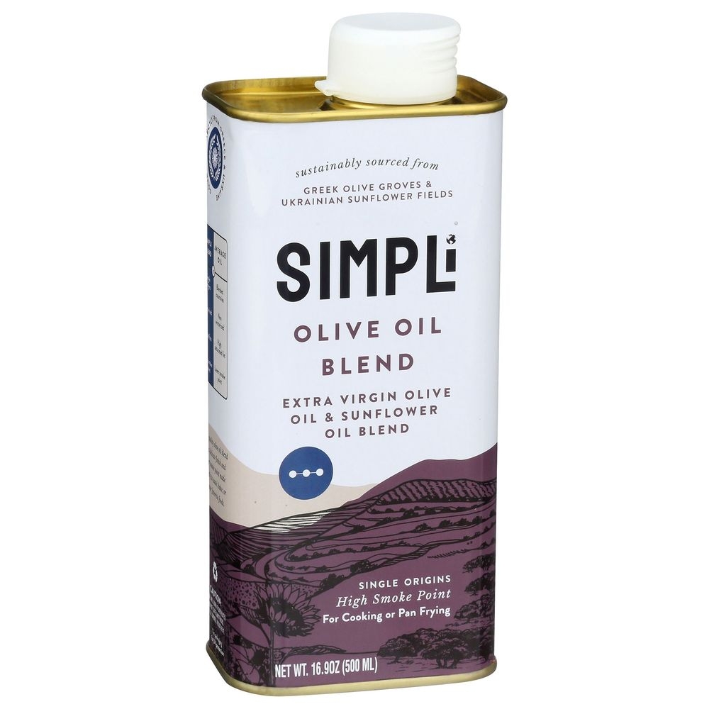 Simpli Extra Virgin Olive Oil Blend, 16.9 Fluid Ounce -- 8 Per Case