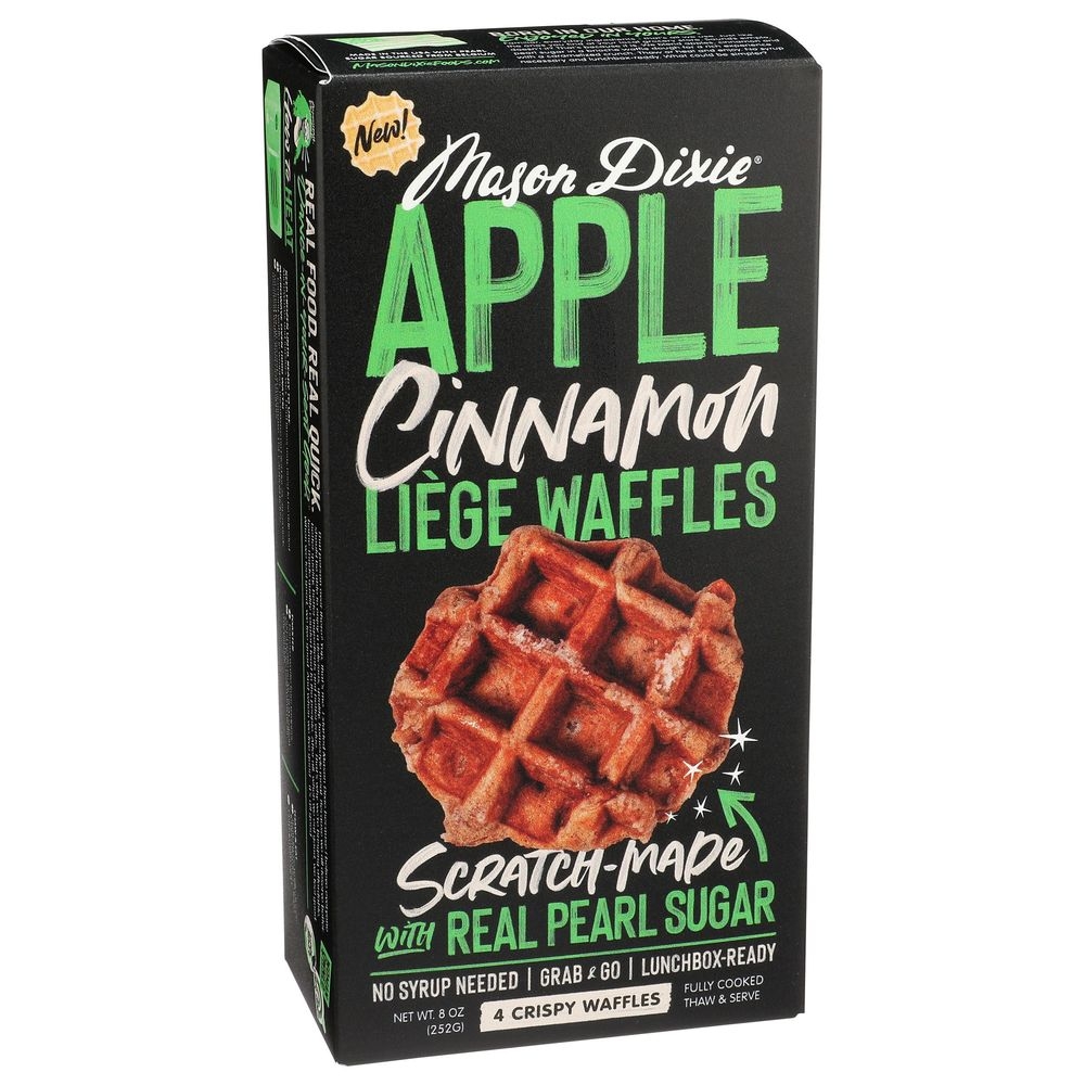 Mason Dixie Apple Cinnamon Liege Waffle, 8 Ounce -- 10 per case